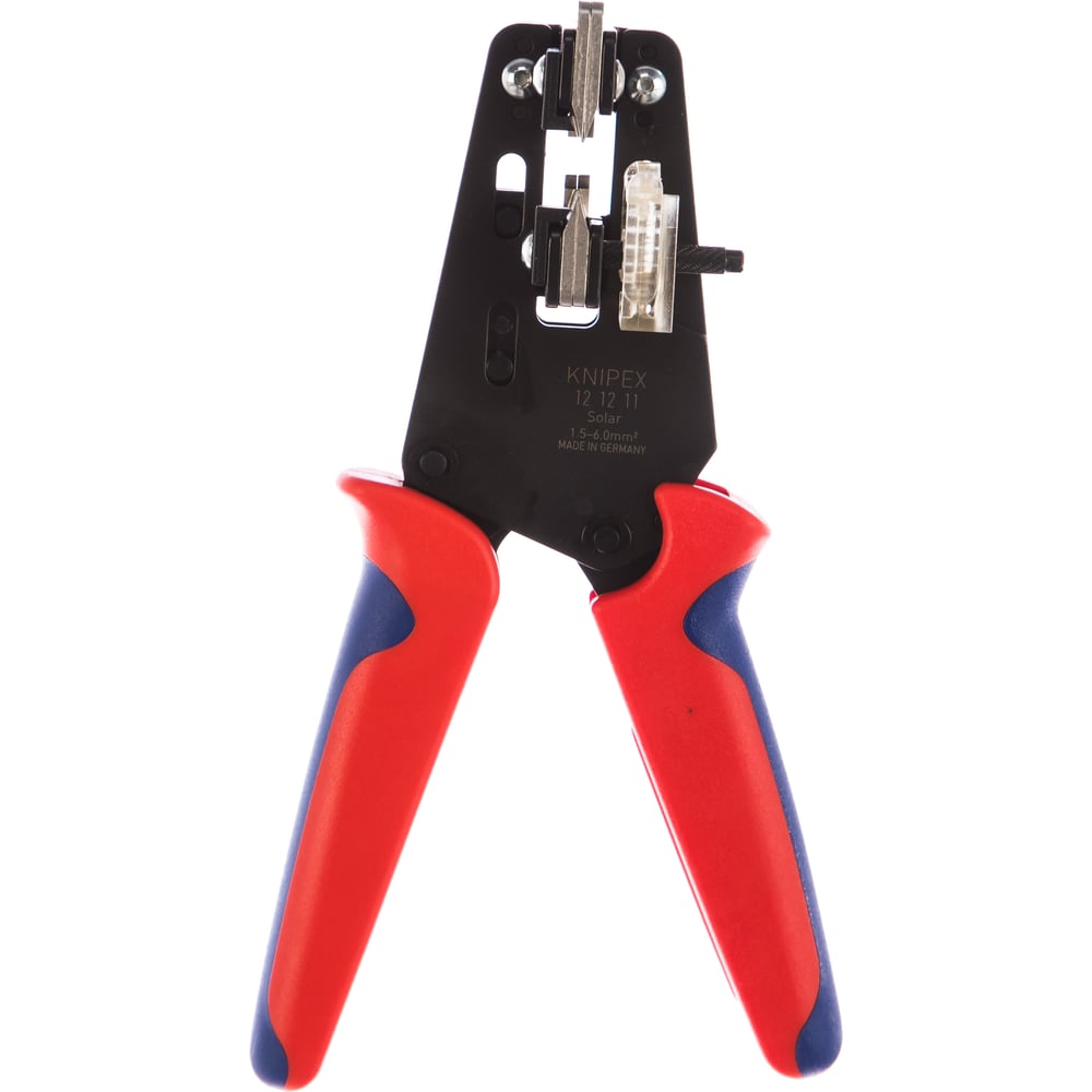 Изображение товара Инструмент для снятия изоляции KNIPEX KN-121211 профессиональный полуавтоматический
