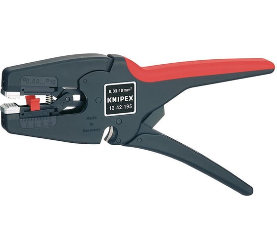 Изображение товара Автоматический инструмент для снятия изоляции KNIPEX MultiStrip 10 KN-1242195SB
