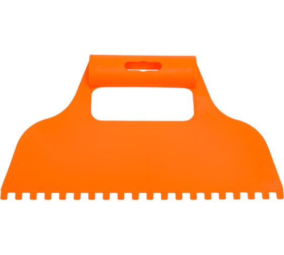 Изображение товара Шпатель Петрович пластмассовый зубчатый, размер зуба 6*6мм П059-066 ПЕ 4100000501