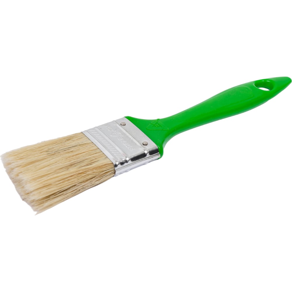 Изображение товара Плоская кисть Управдом "Lazur" 38мм, смешанная щетина, пластиковая ручка 4100000549