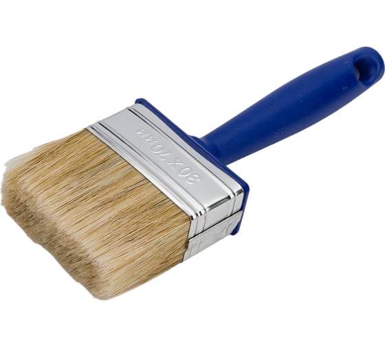 Изображение товара Кисть-макловица Управдом 30*70мм, натуральная щетина, пластиковая ручка 4100000542