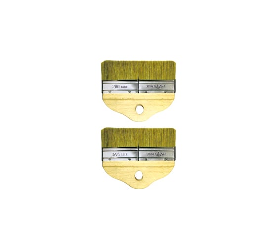 Изображение товара Кисть для лакировки Управдом двойная 200 мм, светлая натуральная щетина 4100003305