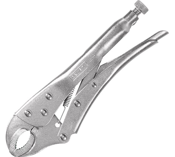 Изображение товара Зажимные клещи DELI с круглыми губками DL2001 220мм рабочий ход 45мм, углеродистая сталь, регулировочный винт 98274