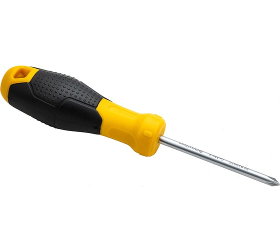 Изображение товара Крестовая отвертка DELI PH1x75мм DL635075 Cr-V, магнит, TPR+PP ручка 98363