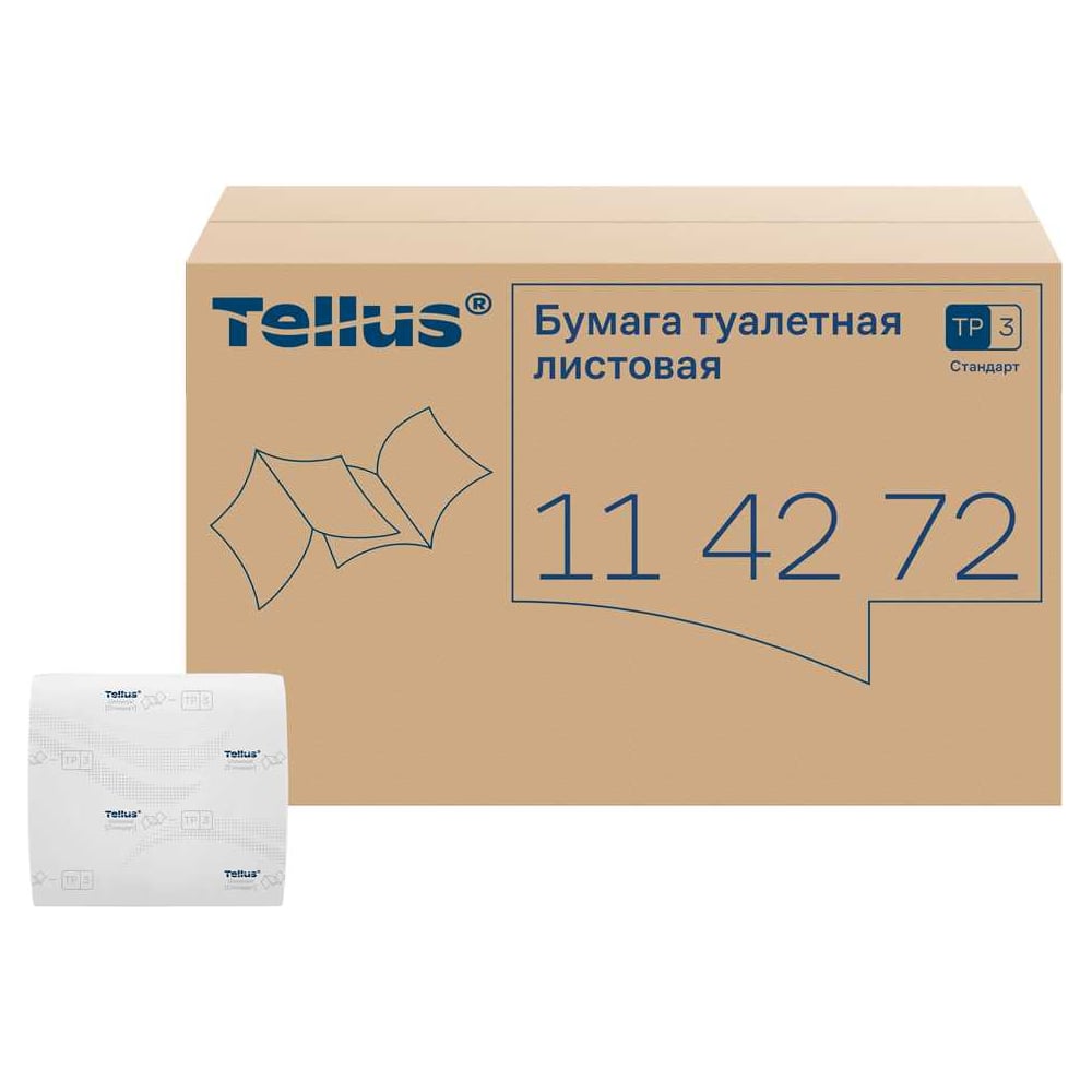 Изображение товара Туалетная бумага TORK листовая универсальная 250 листов 40 шт