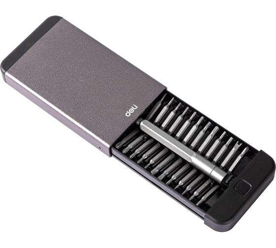 Изображение товара Набор прецизионных отверток DELI DL3525 25 предметов 98387