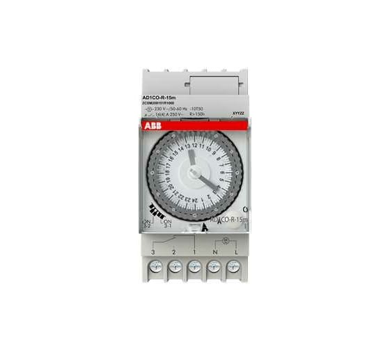 Изображение товара Суточное реле времени ABB AD1CO-R-15m (AT2e-R, AT2-R) 2CSM208151R1000