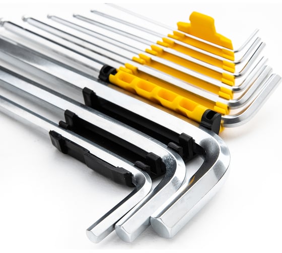 Изображение товара Набор шестигранных ключей DELI DL3090 98332