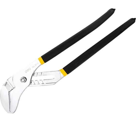 Изображение товара Переставные клещи DELI 400мм DL2616 рабочий диапазон: 15-105 мм, высокоуглеродистая сталь 98459