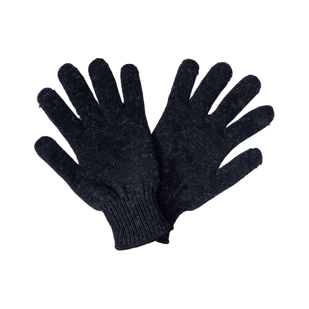 Трикотажные перчатки ПРОМПЕРЧАТКИ пряжа ангорская тёплая 40% шерсть 60% акрил 480м 100гр 05 голубой