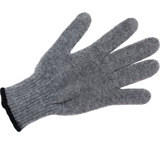 Изображение товара Трикотажные перчатки ПРОМПЕРЧАТКИ шерсть, двойной вязки, 1 пара ПП-11500/1