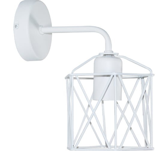 Изображение товара Настенный светильник ЭЛЕТЕХ Стелла 511 бел.муар НББ 01-60-164 Е27 [ИМ] 1005405036