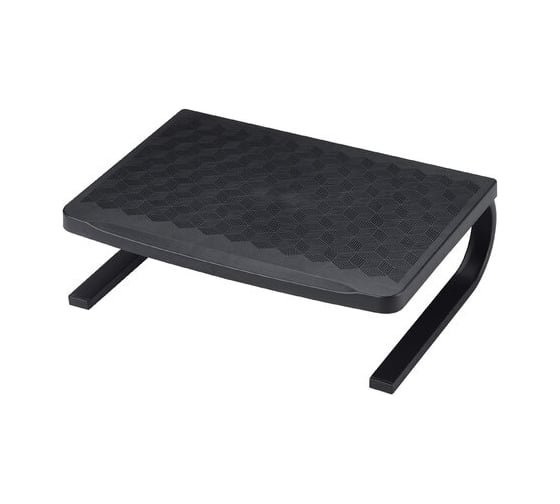 Изображение товара Подставка для оргтехники BRAUBERG 370х260х115 мм, металл, основание, черная 512666