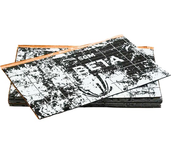 Изображение товара Виброизоляция для автомобиля SGM Бета 2, 10 листов/ Шумоизоляция для авто SGM.BETA.2.10