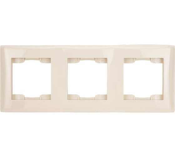 Изображение товара Трехместная вертикальная рамка Volsten V01-12-A32-M Magenta Crema, 9971