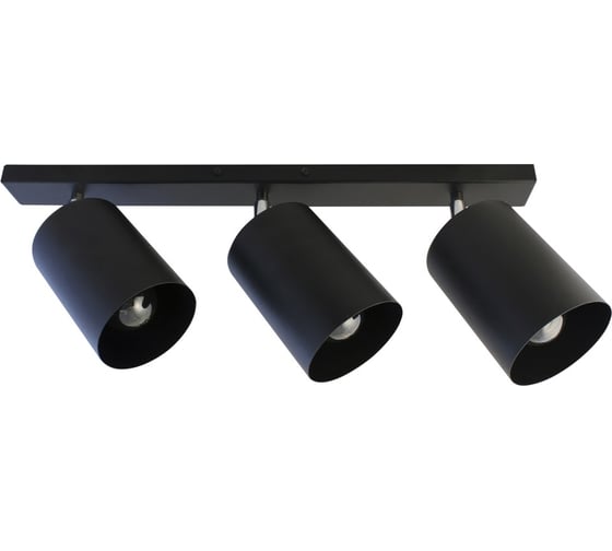 Изображение товара Светильник ЭЛЕТЕХ Спот НПБ 01-3x60-513 черный матовый/черный ИУ 1005404520
