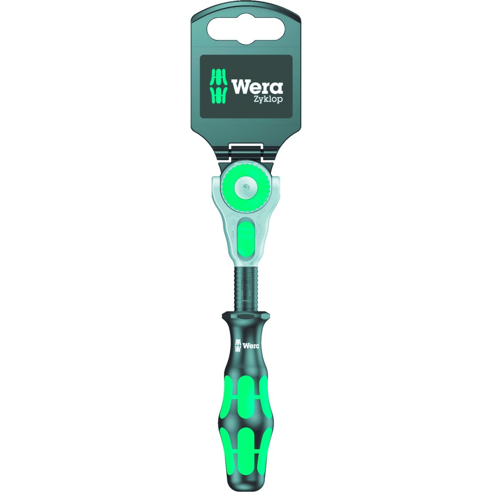 Изображение товара Трещоточный ключ 1/4" WERA ZYKLOP WE-073260