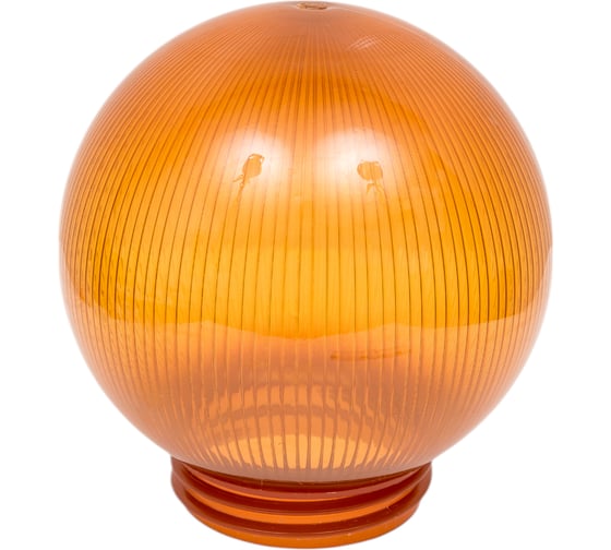 Изображение товара Призматический рассеиватель в форме шара для садово-парковых светильников Uniel UFP-P150A BRONZE 08089