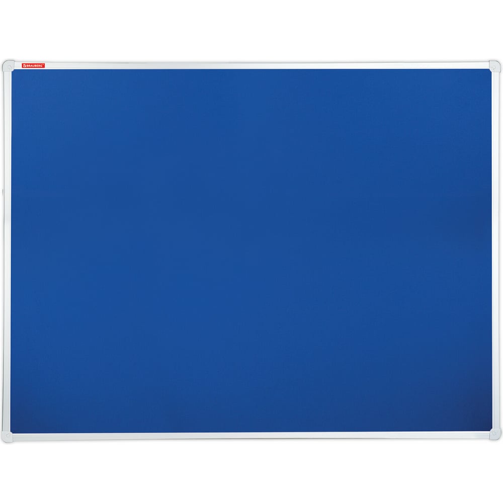 Изображение товара Доска для объявлений BRAUBERG 90х120 см текстильная синяя