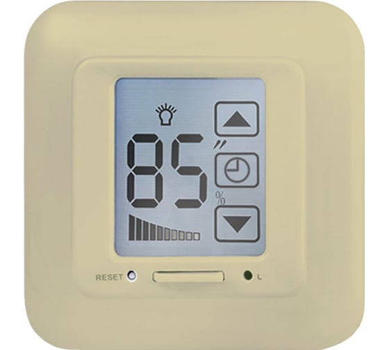 Изображение товара Выключатель с регулятором яркости лампы и таймером выключения Uniel 04029