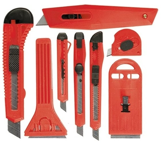 Изображение товара Набор ножей с выдвижными лезвиями MATRIX 78991