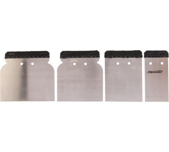 Изображение товара Набор японских стальных шпателей 4 шт. SPARTA 50-80-100-120 мм 852605