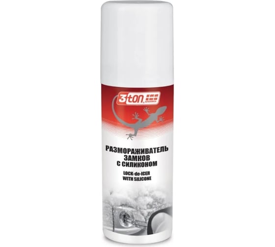 Изображение товара Размораживатель замков с силиконом 3ton ТС-020, 50 мл аэрозоль 40343