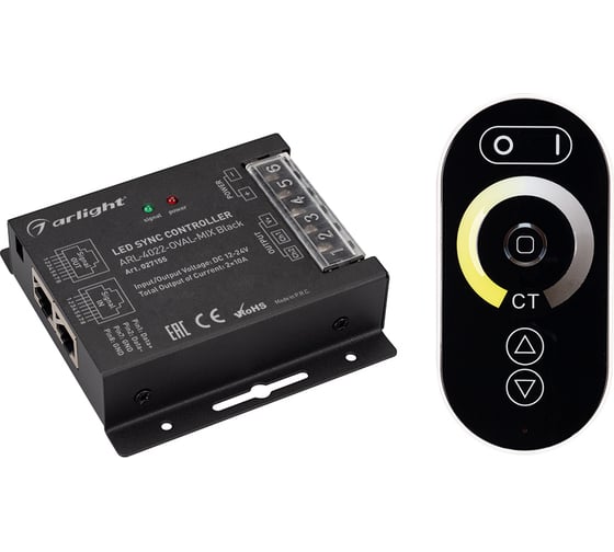 Изображение товара Контроллер Arlight ARL-4022-OVAL-MIX Black 0 27155