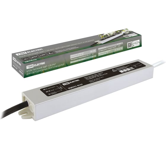 Изображение товара Блок питания для светодиодных лент TDM ELECTRIC 36Вт-12В SQ0331-0137