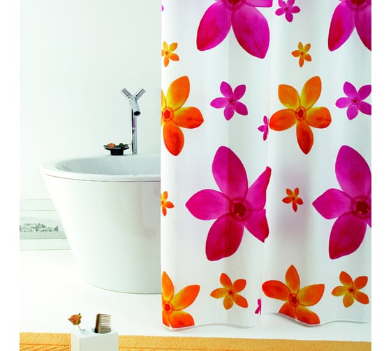 Изображение товара Штора для ванн Bacchetta 180x200 см, Dafne 3506