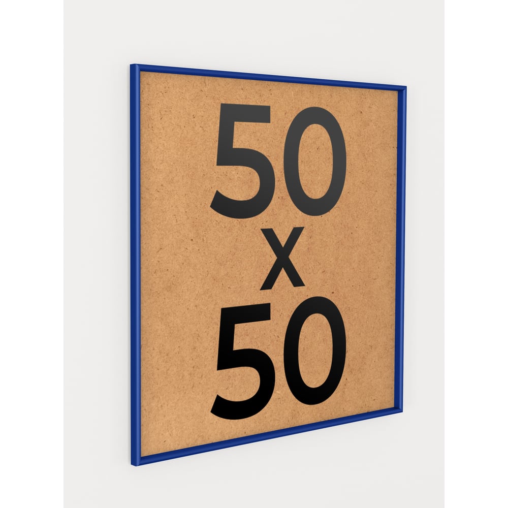 Изображение товара Фоторамка металлическая 50x50 см синяя конкурентная модель Niel-2bg-50x50