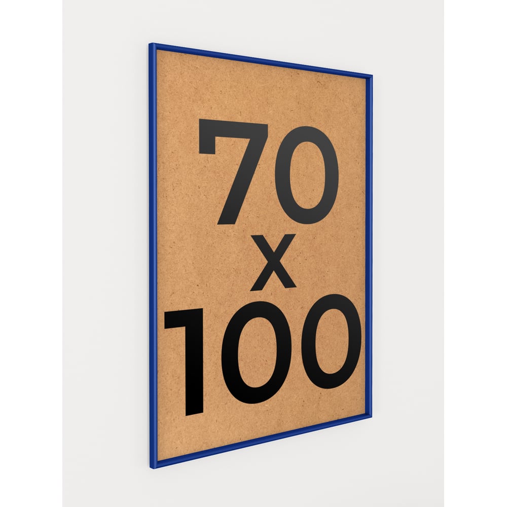 Изображение товара Фоторамка Aluminum Blue 70x100 см для фотографий и постеров