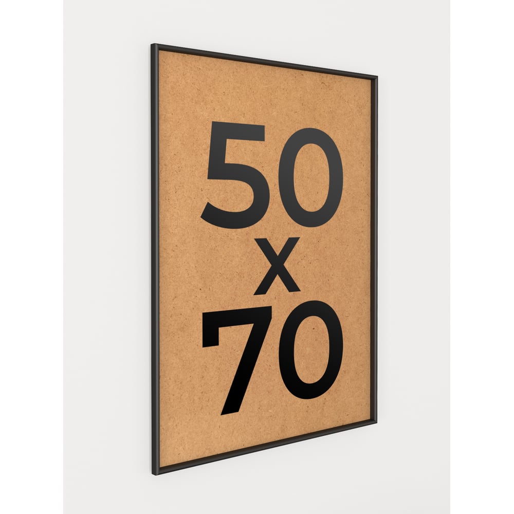 Изображение товара Черная алюминиевая фоторамка 50x70 см Niel-2nm-50x70 от Первое ателье