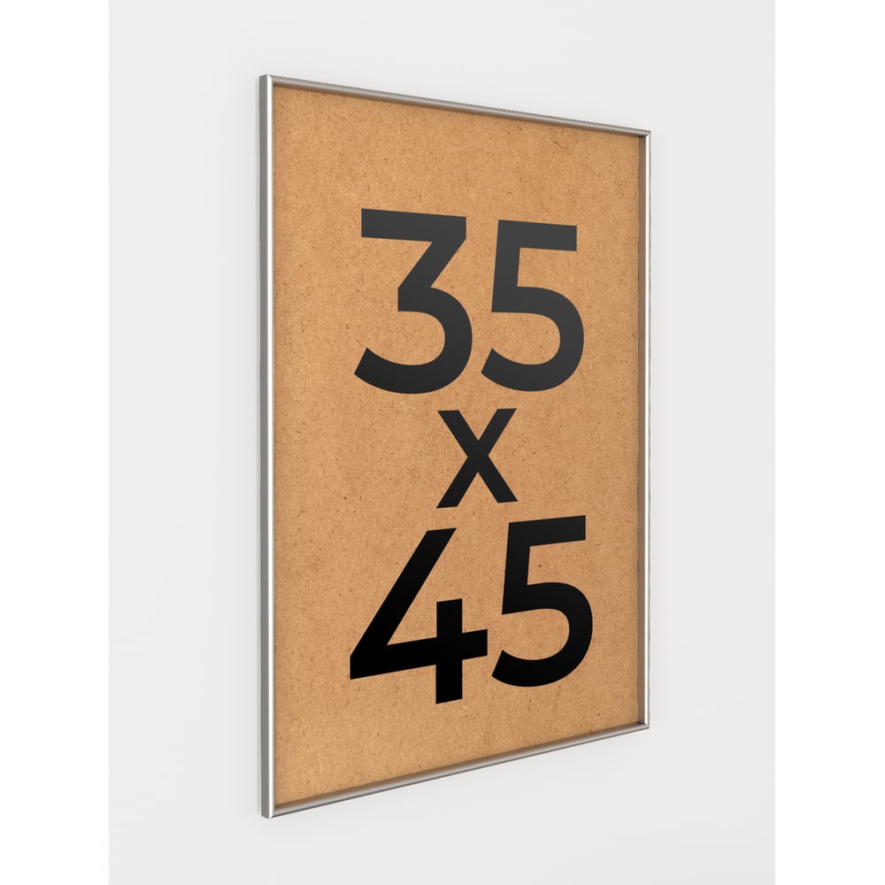 Изображение товара Фоторамка серебристая алюминиевая 35x45 см Niel-2sm-35x45