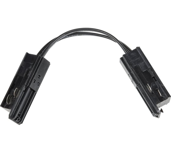 Изображение товара Коннектор для магнитных шинопроводов Uniel UBX-MM21/35 BLACK UL-00008728