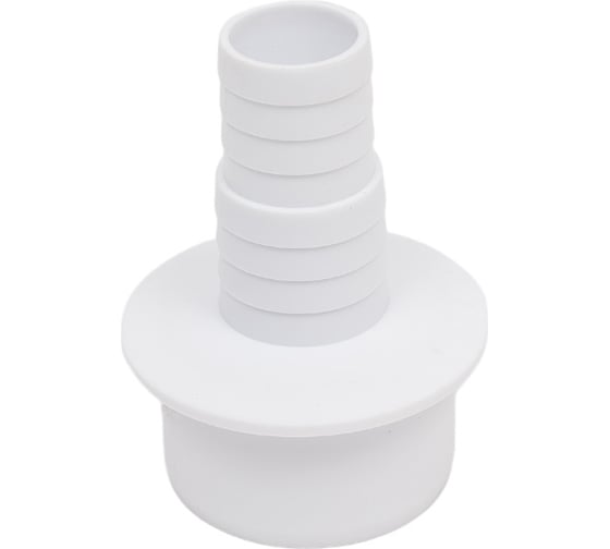 Изображение товара Переходник для подключения сливного шланга стиральной или посудомоечной машины СУПРИМПЛАСТ 20x23x40, белый 4P_202340_02