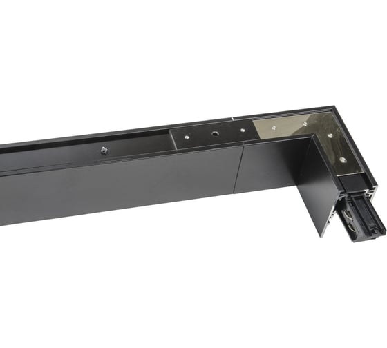 Изображение товара Коннектор для накладных магнитных шинопроводов Uniel UBX-MS21/35 BLACK UL-00008729