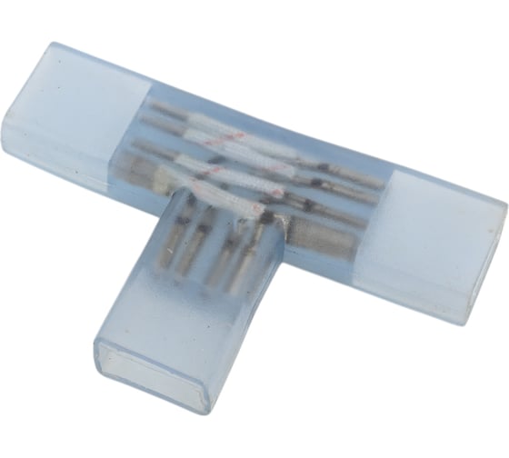 Изображение товара Соединитель для светодиодных лент 220В RGB Uniel UTC-K-34/B67-RGB CLEAR 005 POLYBAG 10820
