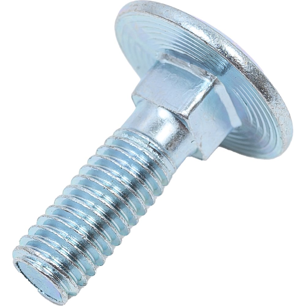 Изображение товара Винт с гладкой головкой и квадратным подголовником М6x20 EKF 100 шт. цинк