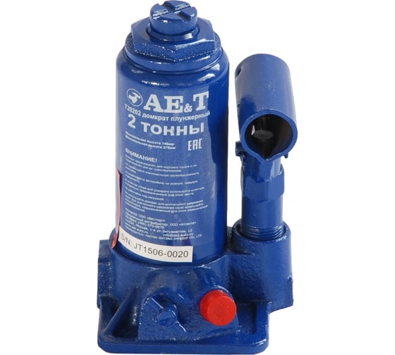 Изображение товара Бутылочный домкрат AE&T 2т T20202