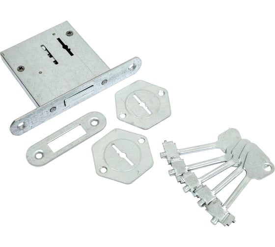 Изображение товара Врезной замок Шепард Ригель-ЗВ8-4С (5 ключей) 2239