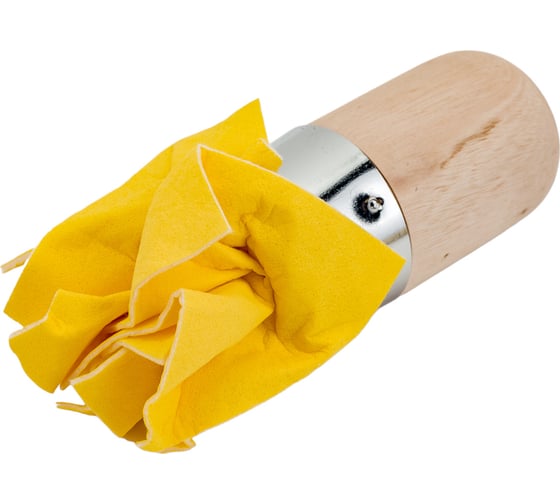 Изображение товара Декоративный тампон Управдом круглый, диаметр 50 мм, искусственная кожа 4100003277