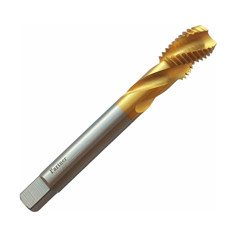 Изображение товара Метчик Partner M30х3.5 HSSE DIN 376 для внутренней резьбы с покрытием TiN
