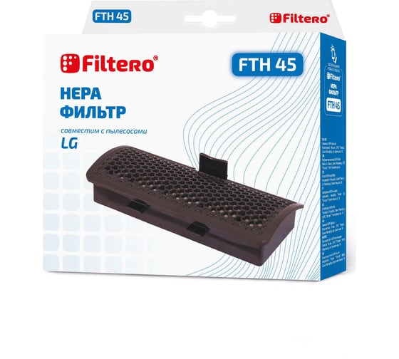 Изображение товара Фильтр HEPA для пылесоса LG FTH 45 для LG FILTERO 05800