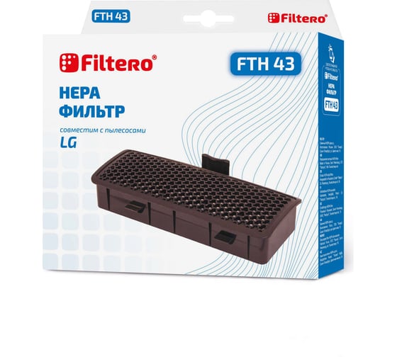 Изображение товара Фильтр HEPA для пылесосов LG FTH 43 для LG FILTERO 05798