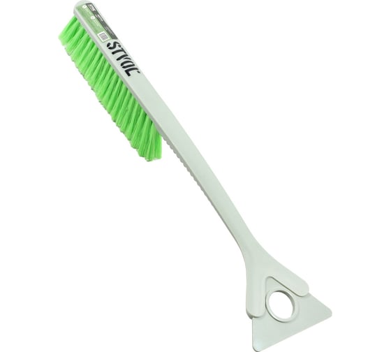 Изображение товара Щетка от снега и льда STVOL мягкая распушенная щетина, 52,5 см + скребок SSB03