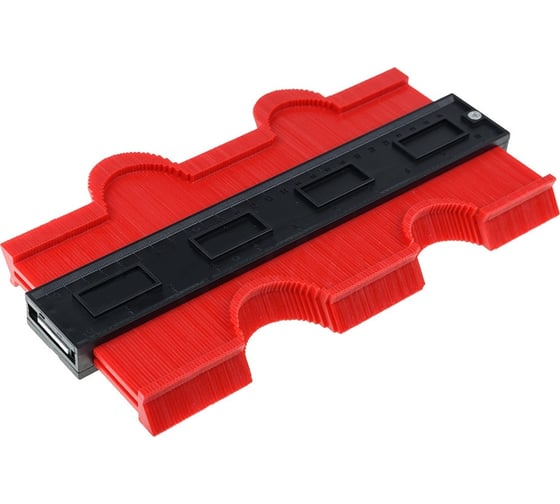 Изображение товара Копировальный контурный шаблон TORGWIN 10" (250 мм) красный глубина профиля 60 мм T524406