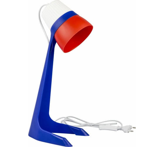 Изображение товара Настольный светильник Uniel ULO-K22 D/E14/A WHITE/BLUE/RED UL-00010040