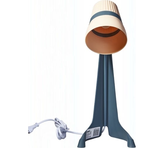 Изображение товара Настольный светильник Uniel ULO-K22 D/E14/A BLACK/CREAM UL-00009543