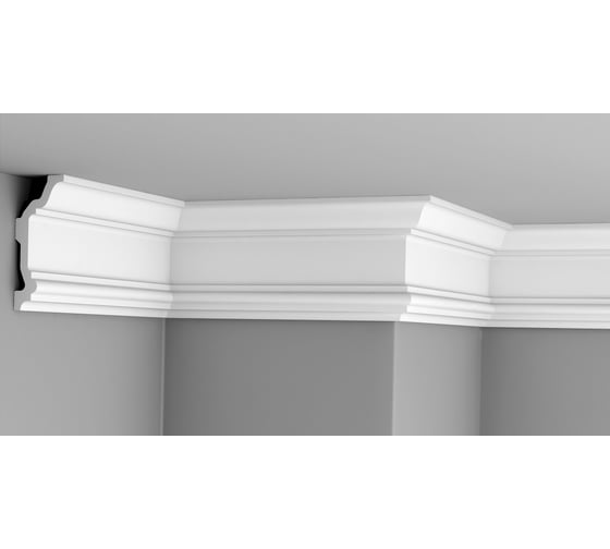 Изображение товара Плинтус Glanzepol GP-96 2 м 4607131658535